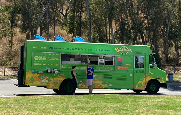 team park picnic food truck